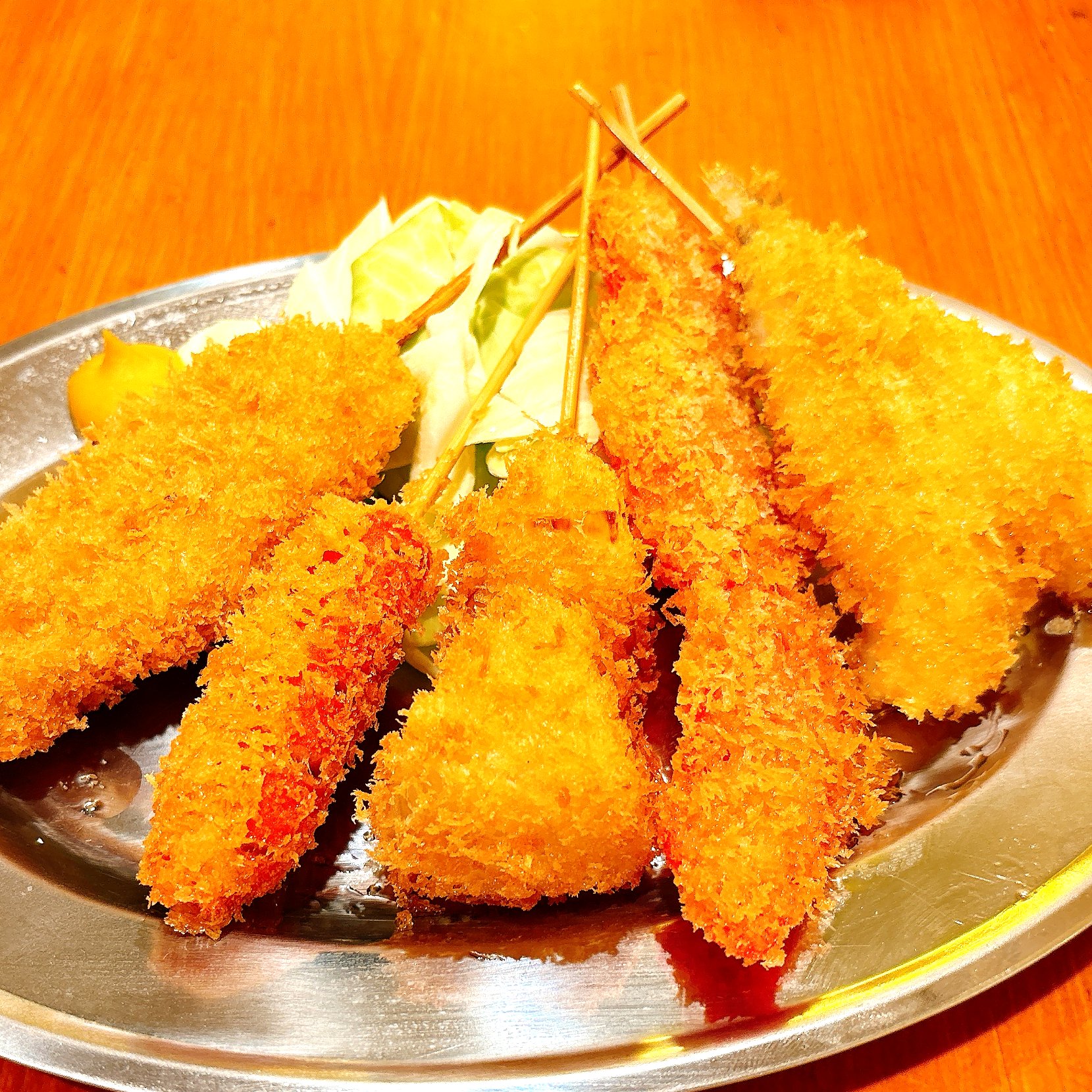 【とん太名物串揚げ】